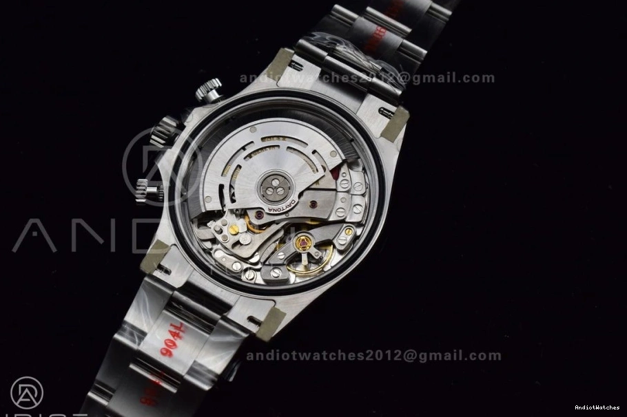 Best Bracelet Daytona QuickDry Case 116520 1:1 SS Dial and 904L 774 V Clean Edition SA4130 White 0401